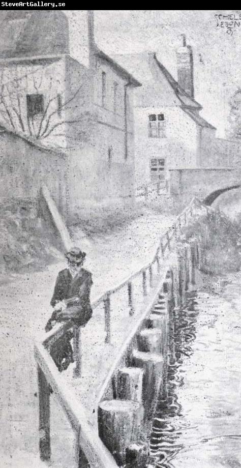 Egon Schiele Path Along the kierling brook,klosterneu-burg